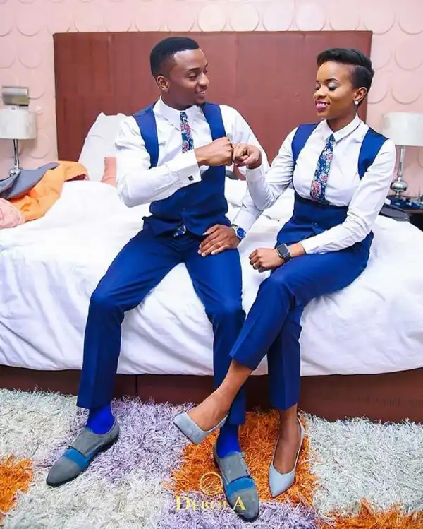 Lady Plays Groomsman Role At The Wedding Of Her Twin Brother (Photos)